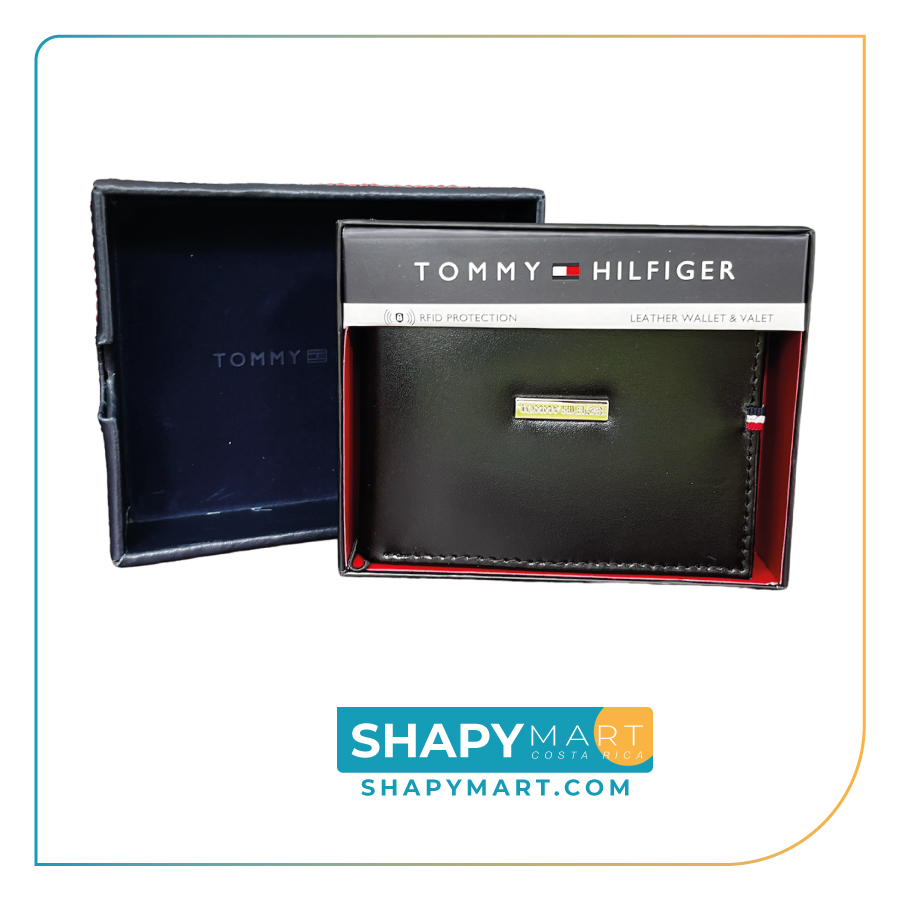 Billetera Tommy Hilfiger Negra